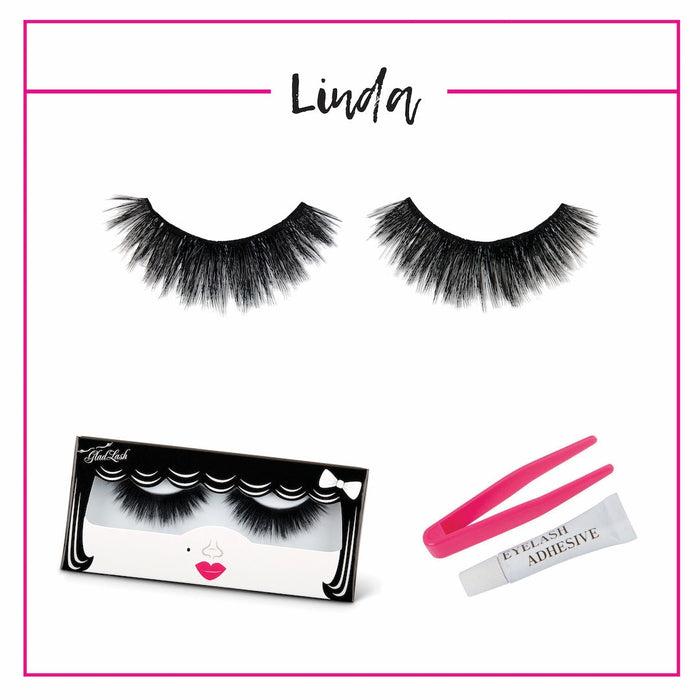 GladGirl 3D False Lash Kit - Linda