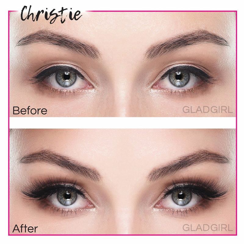 GladGirl GladGirl 3D False Lash Kit - Christie Eyelashes