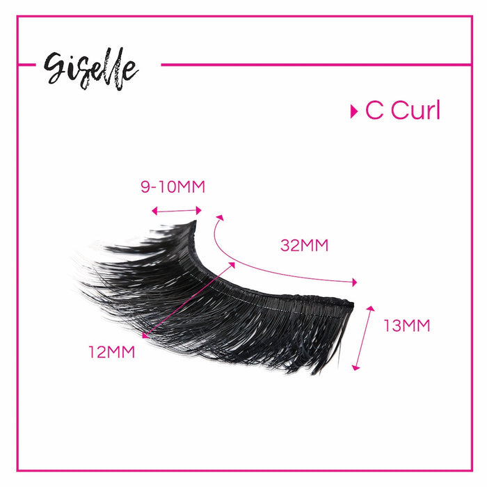 GladGirl 3D False Lash Kit - Giselle