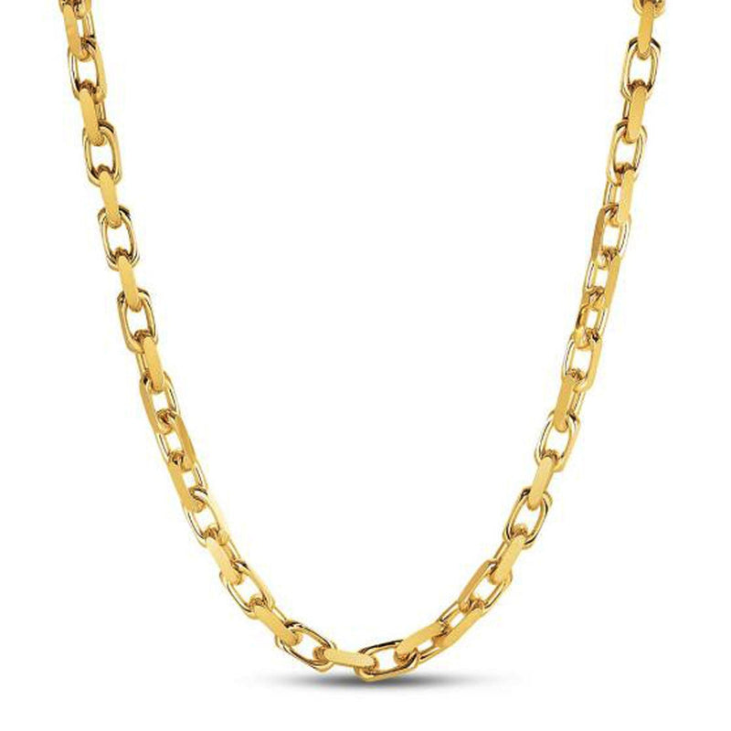 Bids.com 14k Yellow Gold French Cable Link Chain (6.10 mm) Necklaces