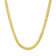 Bids.com 3.2mm 14k Yellow Gold Square Franco Chain Necklaces