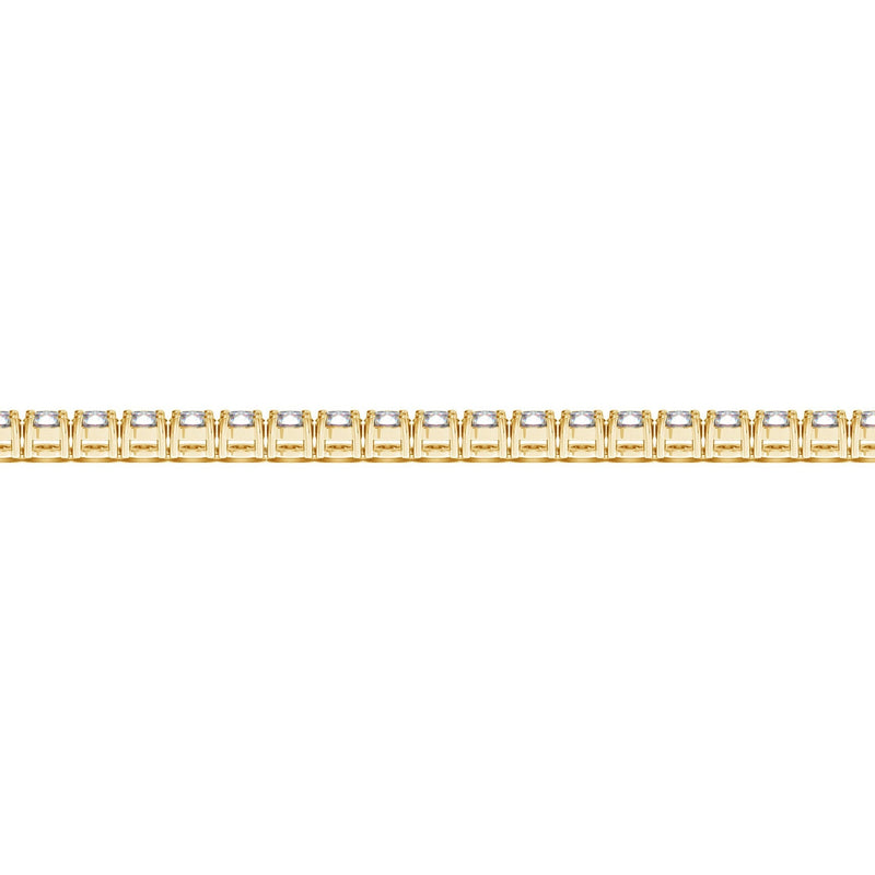 Bids.com Lab Grown Round Diamond Tennis Bracelet in 14k Yellow Gold (5 cctw  F/G  VS2/SI1) Bracelets