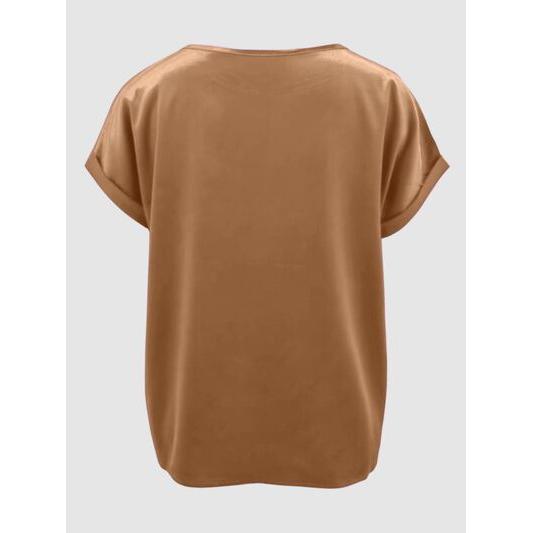 Round Neck Short Sleeve T-Shirt