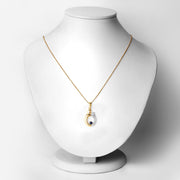 Bids.com 0.19 Carat Genuine Blue Sapphire .925 Sterling Silver Pendant Pendants