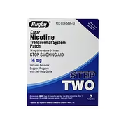 Rugby Rugby® Nicotine Transdermal System Patch – 14 mg Medicine & Drugs Light Gray