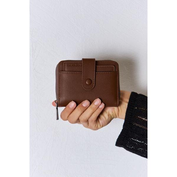 David Jones PU Leather Mini Wallet