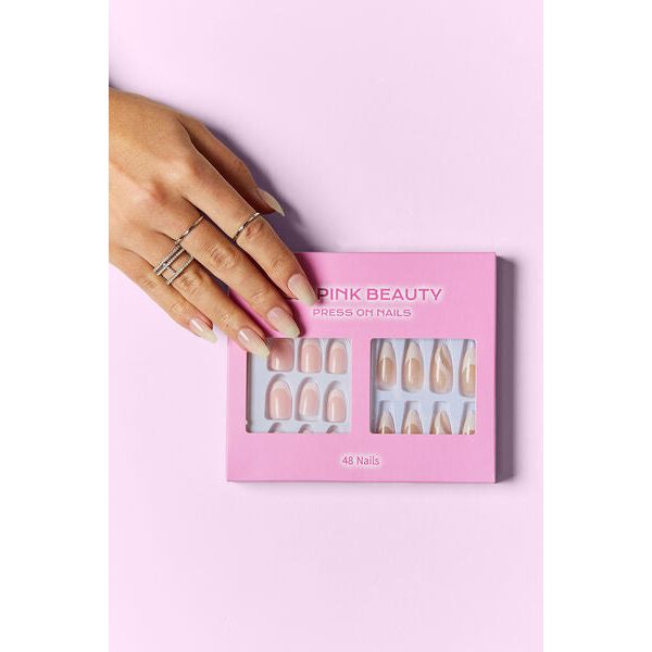 Mill's Beauty Supply SO PINK BEAUTY Press On Nails, 2 Packs