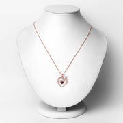 Bids.com 0.32 Carat Genuine Garnet .925 Sterling Silver Pendant Pendants