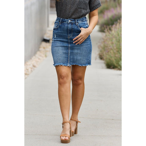 Risen Amelia Denim Mini Skirt