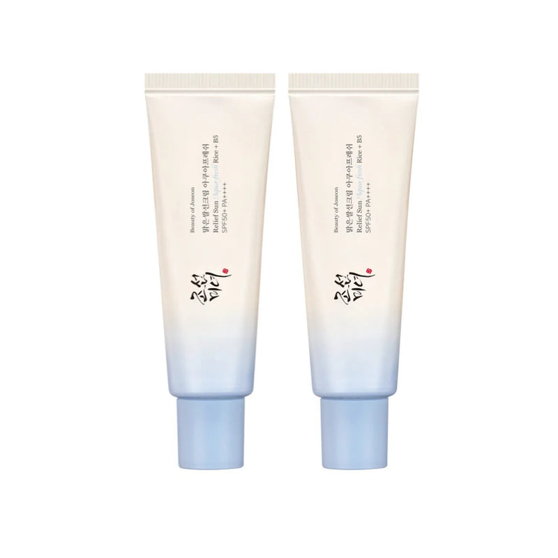 AsiaBeautyMall Beauty Of Joseon Relief Sun Aqua-Fresh: Rice + B5 SPF 50+ PA++++ (2-Packs) Sunscreen
