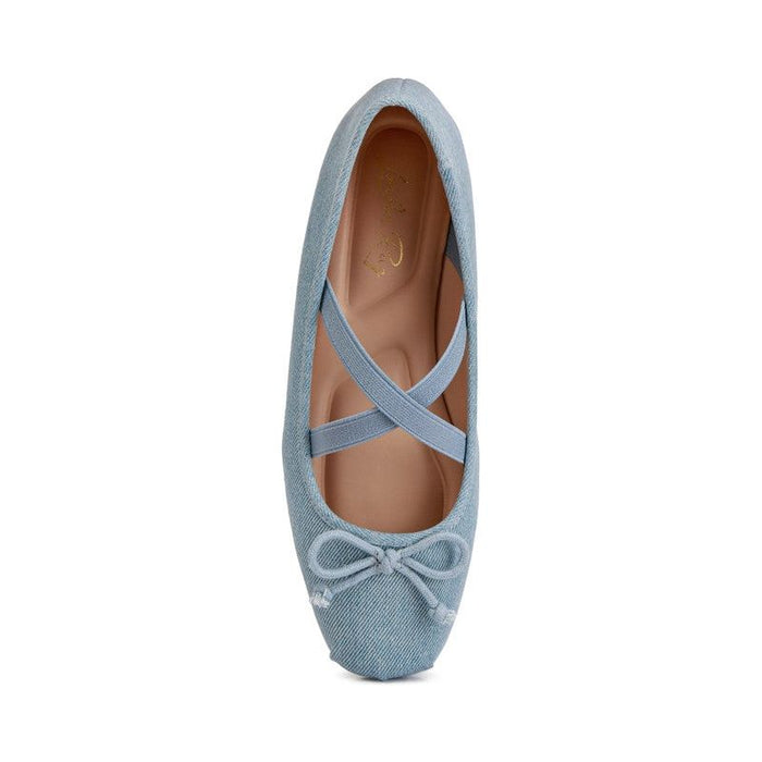 Arimer Criss Cross Strap Ballet Flats