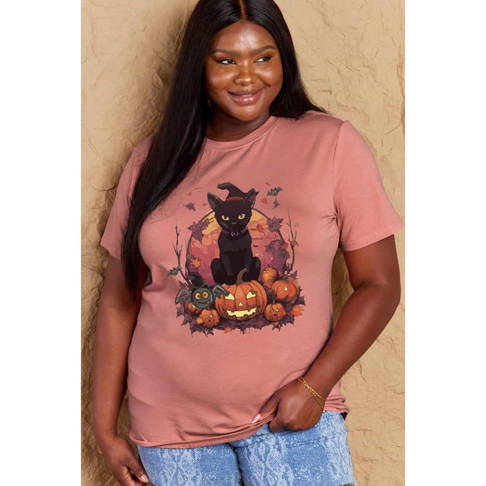 Simply Love Full Size Halloween Theme Graphic T-Shirt