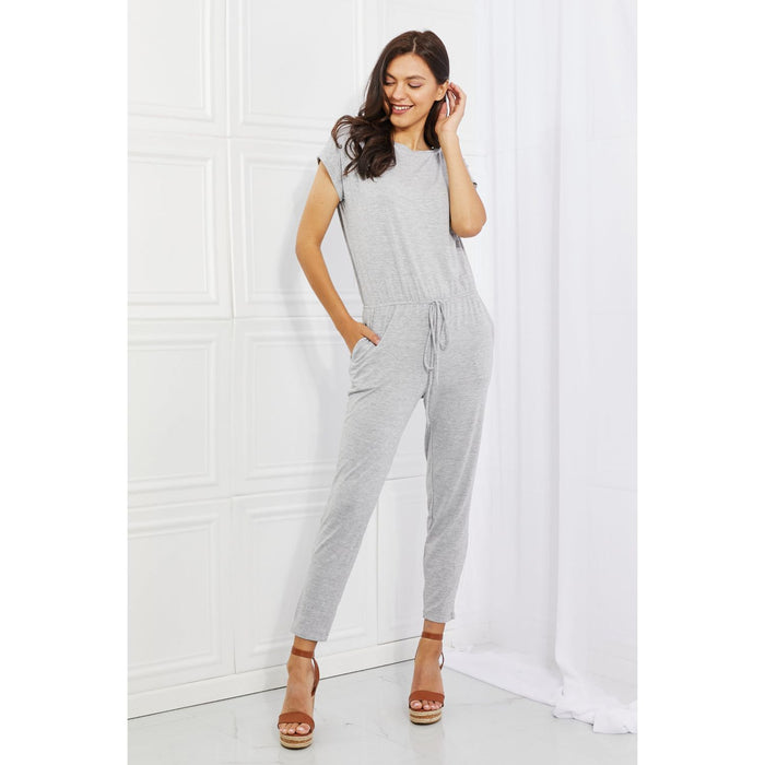 Culture Code Comfy Days Boat Neck Jumpsuit