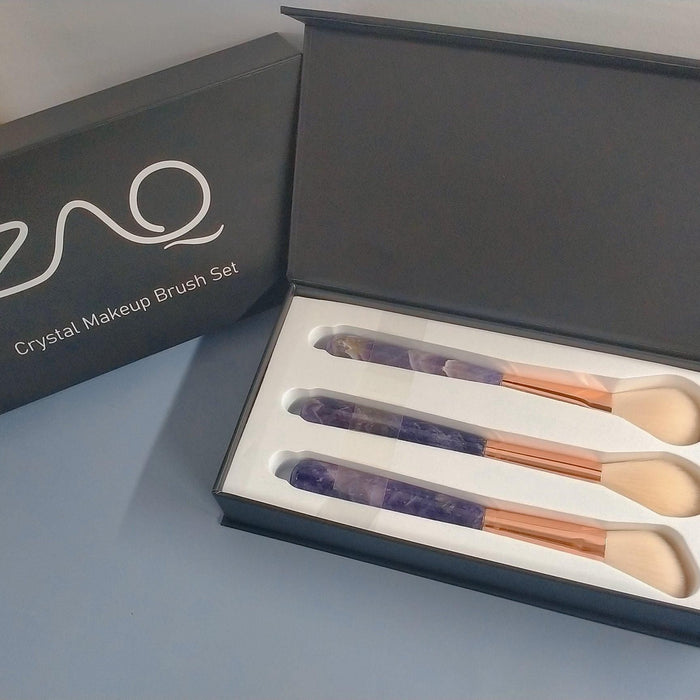 ZAQ Skin & Body - Gemstone Make Up Brushes