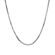 Bids.com 14k White Gold Milano Chain 1.1mm Necklaces