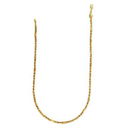 Bids.com 14k Yellow Gold Figa Rope Chain (3.00 mm) Necklaces