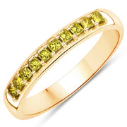 Bids.com 0.27 Carat Genuine Yellow Diamond 14K Yellow Gold Ring (SI1-SI2) Rings