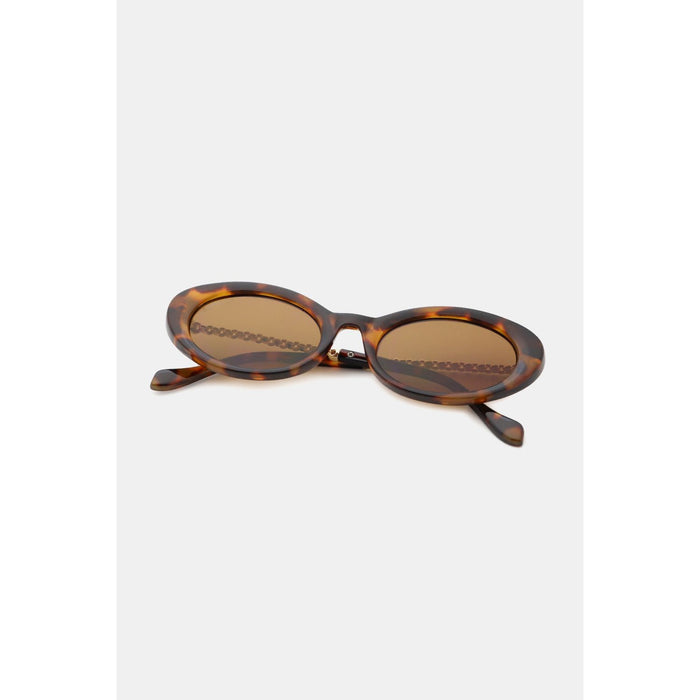 Polycarbonate Frame Cat-Eye Sunglasses