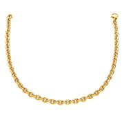 Bids.com 14k Yellow Gold Polished Cable Link Necklace Necklaces