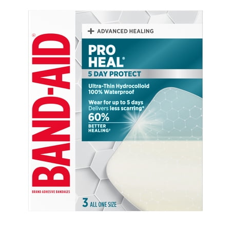 Band-aid Band-Aid Pro Heal Adhesive Bandages - 3 All One Size Medical Tape & Bandages