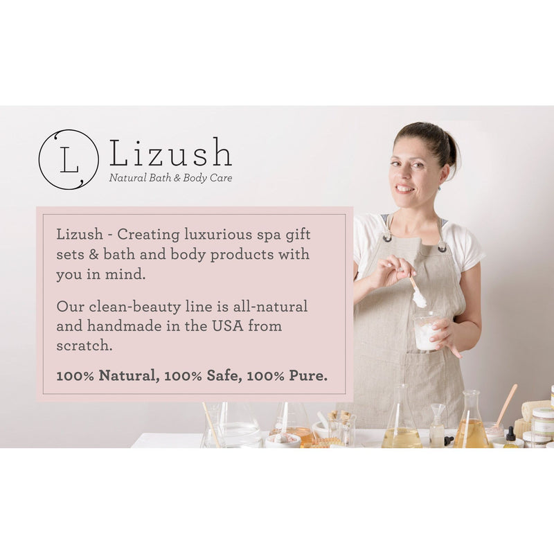 Lizush Reviving set with Grapefruit shea butter and Body scrub CREAMS & OILS