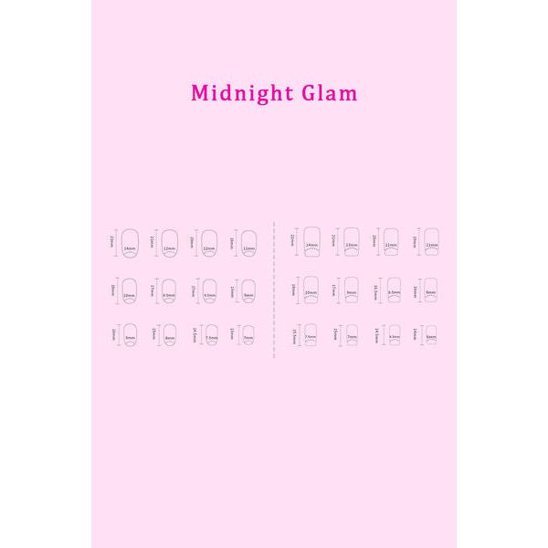 Mill's Beauty Supply SO PINK BEAUTY Press On Nails, 2 Packs
