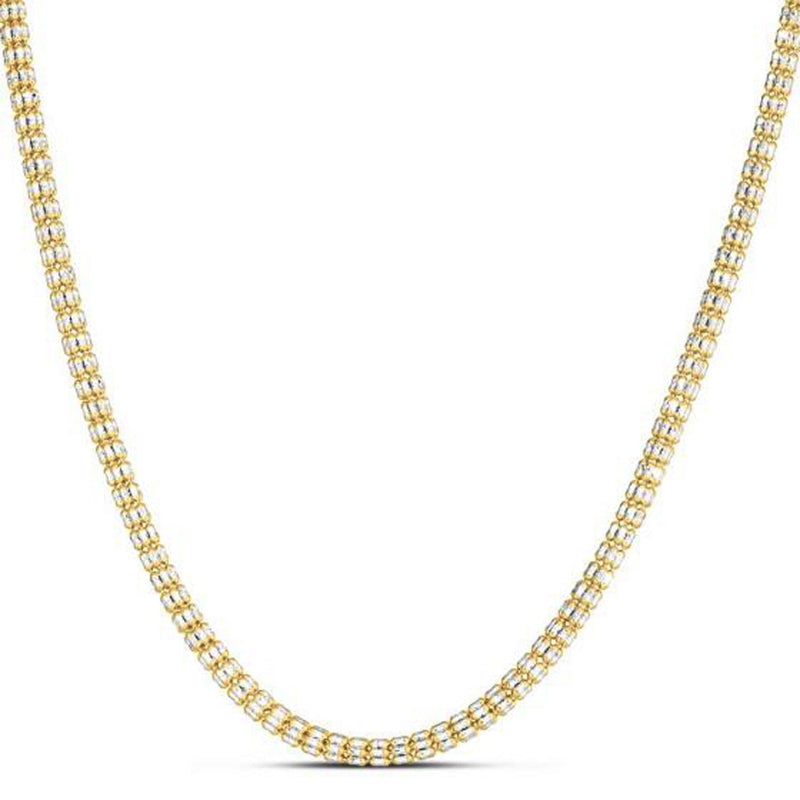 Bids.com Ice Barrel Chain in 14k Yellow Gold (3.23 mm) Necklaces