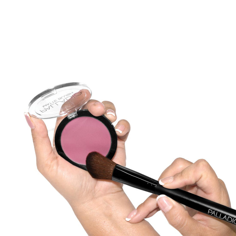 Palladio BLUSH BRUSH Makeup Brushes White Smoke