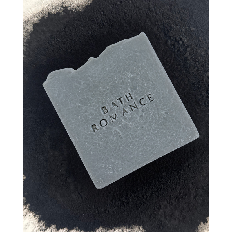 Bath Romance activated charcoal soap bar Soap Bar
