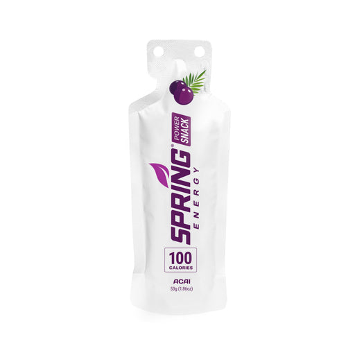 myspringenergy Acai Power Snack (Vegan) 100 Kcal - A Light Energy Gel For Daily Training Power Snack