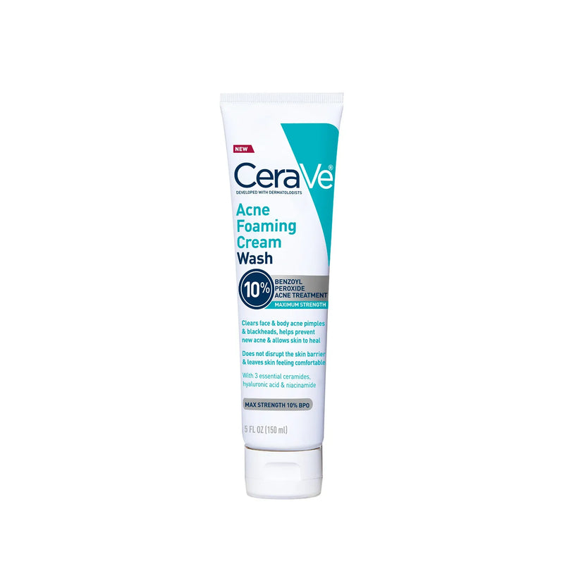 CeraVe CeraVe Acne Foaming Wash Cream, 5 oz Skin Care