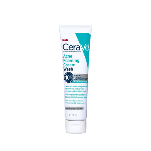 CeraVe CeraVe Acne Foaming Wash Cream, 5 oz Skin Care