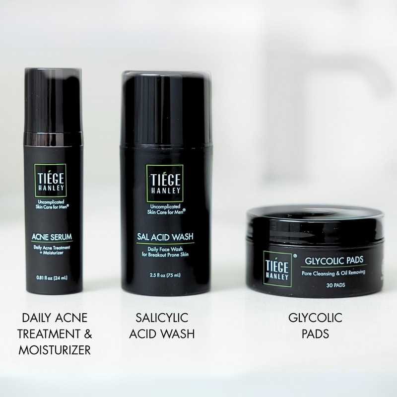 Tiege Hanley The TiegeClear® ACNE Essentials Routine for Men System