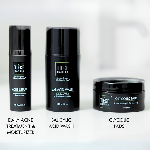 Tiege Hanley The TiegeClear® ACNE Essentials Routine for Men System
