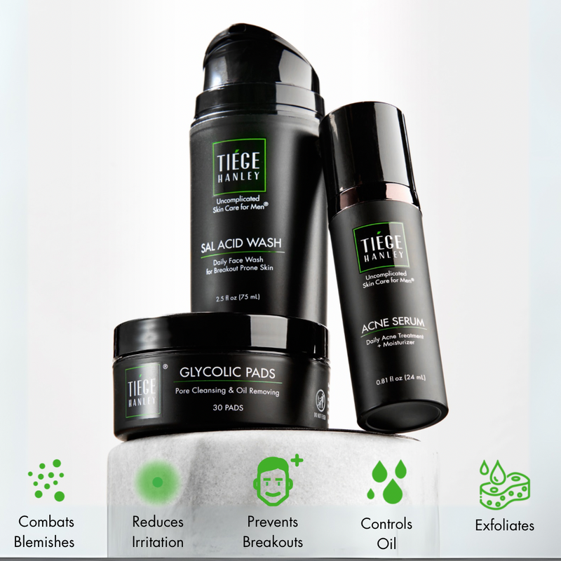 Tiege Hanley The TiegeClear® ACNE Essentials Routine for Men System