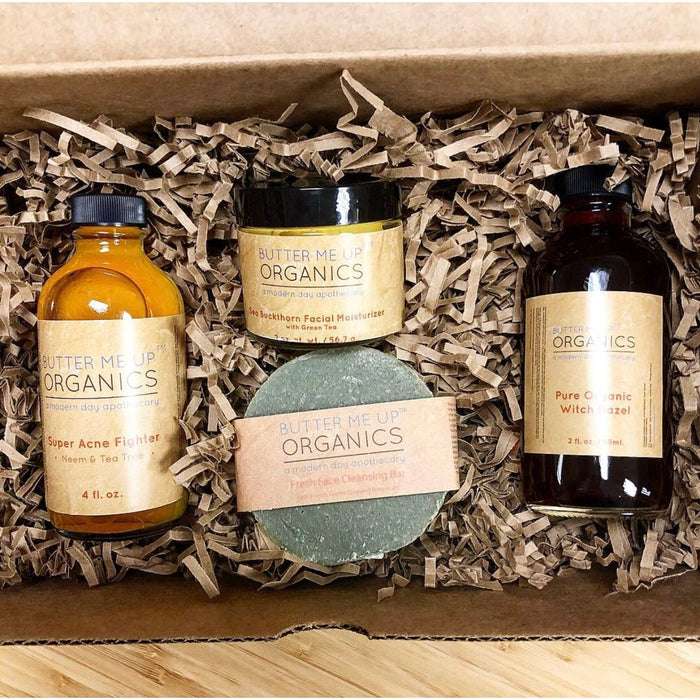 Acne Bundle / Organic Skincare / Clear Skin / Organic Acne treatment