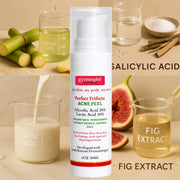 gymsegbë Perfect Trifecta AHA Resurfacing Peel Acne Treatments & Kits Tan 1 Bottle,2 Bottles Save $4,3 Bottles Save $8