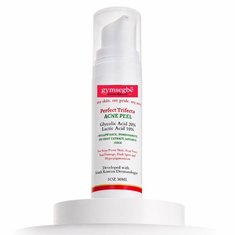 gymsegbë Perfect Trifecta Acne Peel Acne Treatments & Kits White Smoke 1 Bottle,2 Bottles Save $4,3 Bottles Save $8