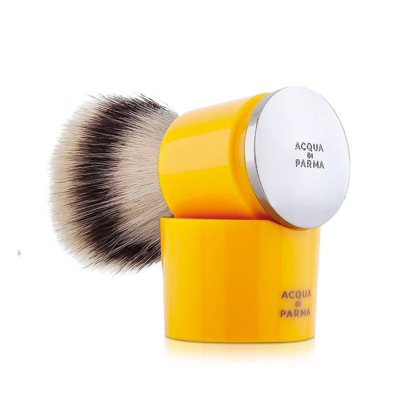 Nava Beauty Acqua di Parma Barbiere Yellow Shaving Brush White Smoke