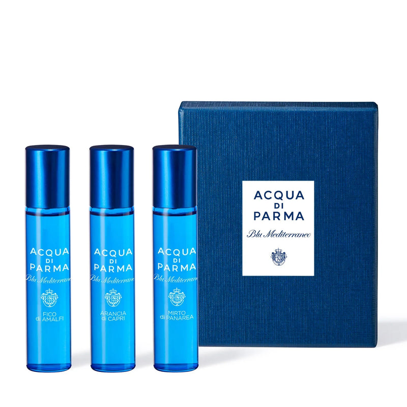 Nava Beauty Acqua di Parma Blu Mediterraneo Eau de Toilette Discovery Set 12 ML *3 White Smoke