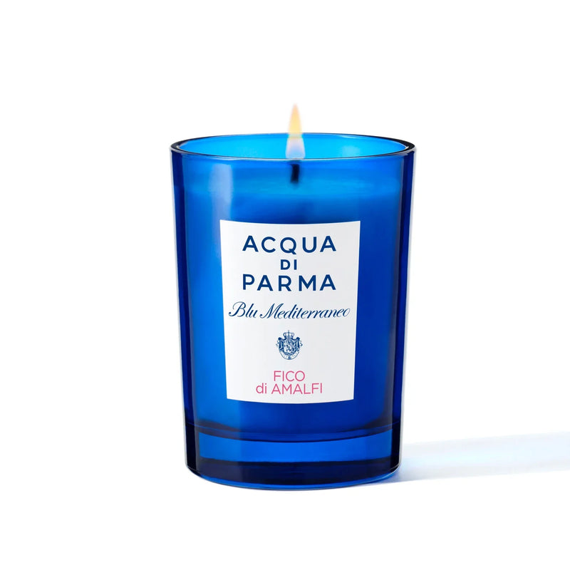 Nava Beauty Acqua di Parma Blu Mediterraneo Fico di Amalfi Candle 7 OZ White Smoke