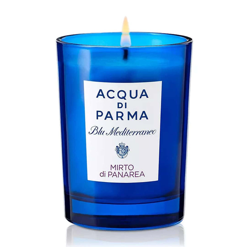Nava Beauty Acqua di Parma Blu Mediterraneo Mirto di Panarea Candle 7 OZ White Smoke