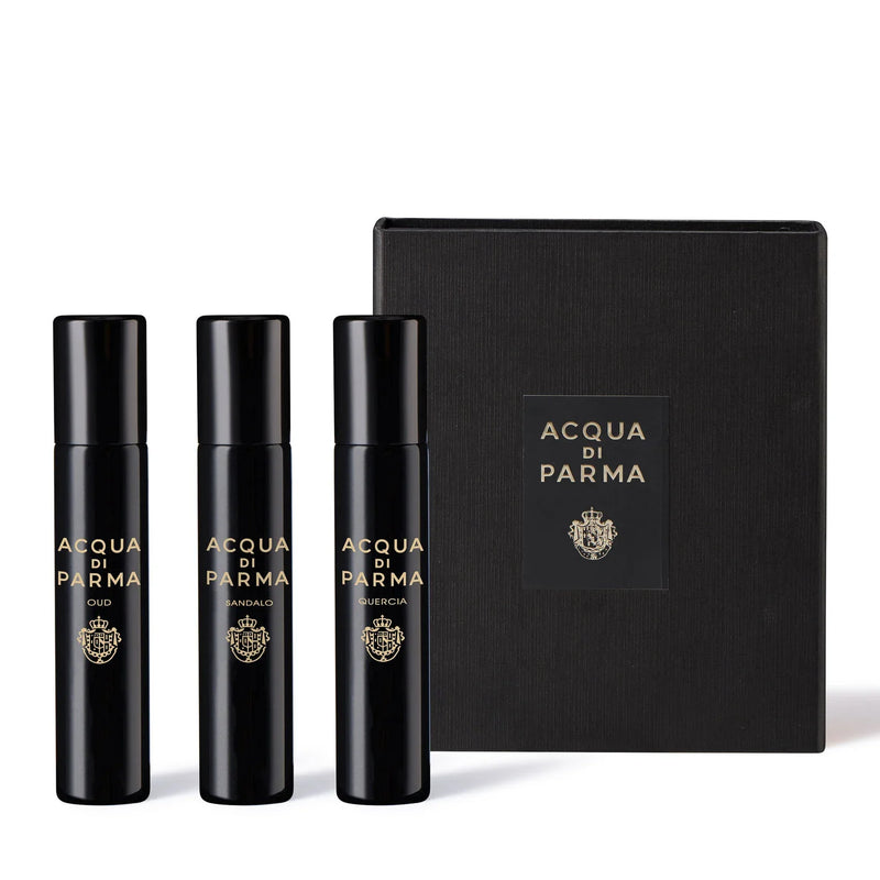 Nava Beauty Acqua di Parma Signatures Black Eau de Parfum Discovery Set 12 ML *3 Dark Slate Gray
