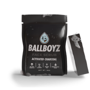 BALLBOYZ Activated Charcoal Face Scrub (Severe Acne)