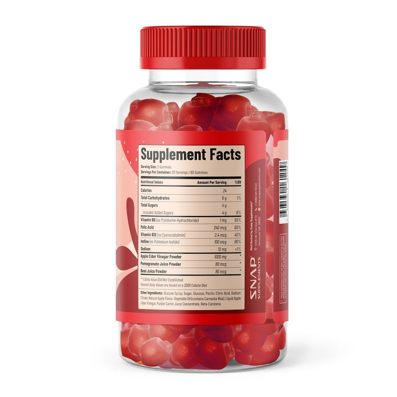 Snap Supplements Apple Cider Vinegar Gummies