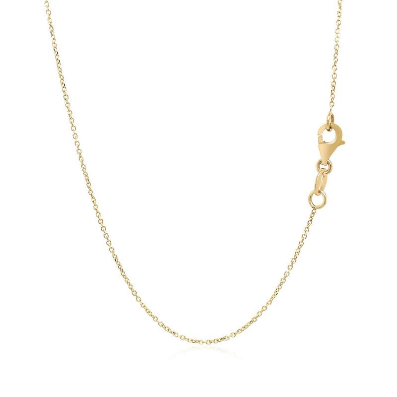 Bids.com 14k Yellow Gold Necklace with Interlocking Petite Rectangles Necklaces