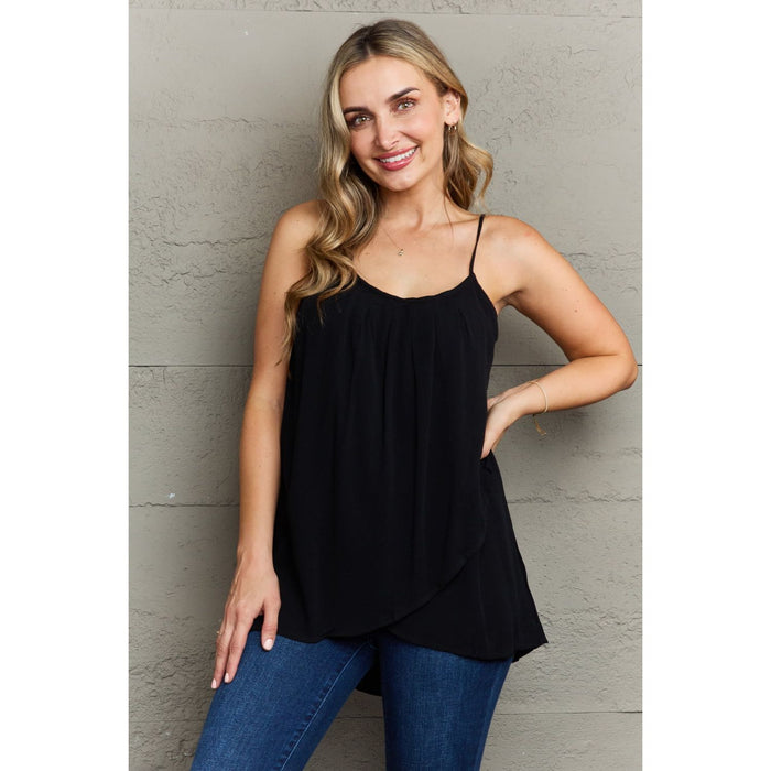 Hang Loose Tulip Hem Cami Top