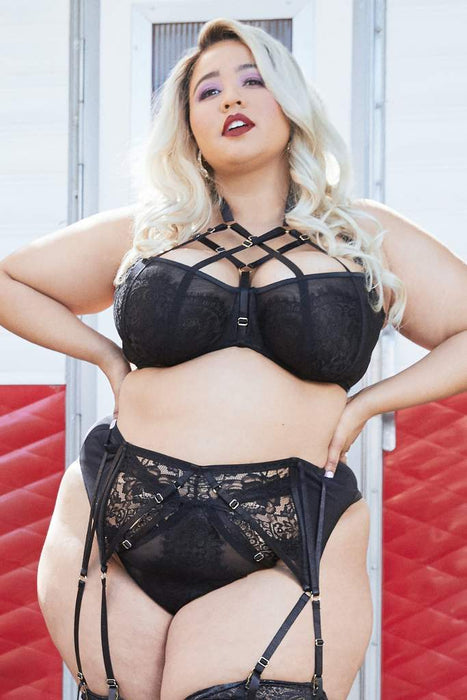 Gabi Leandra Strapped Up High Waist Knicker