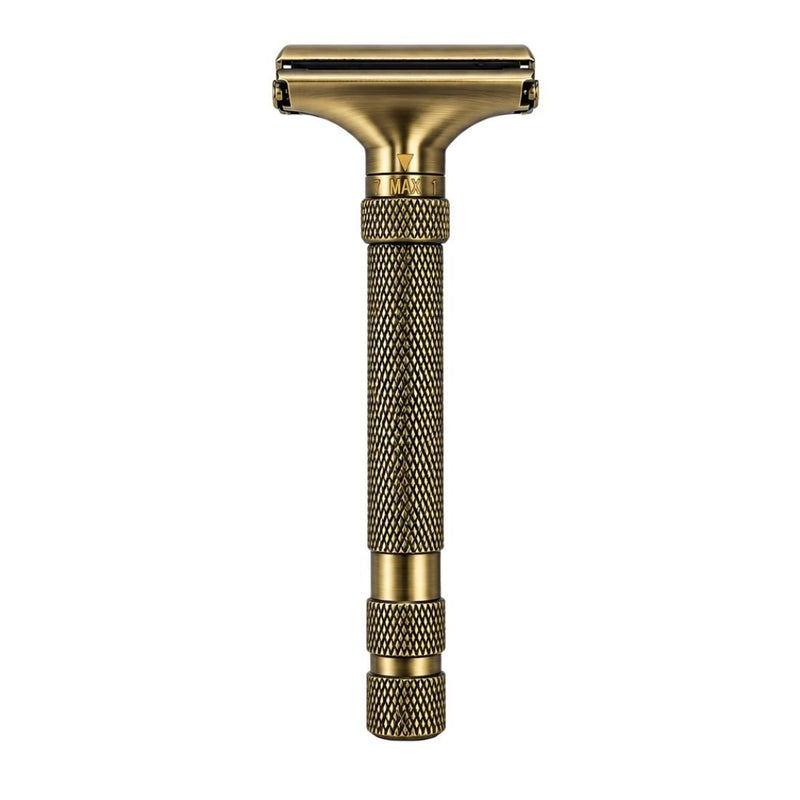 Shave Essentials Adjustable Butterfly Razor Razors & Razor Blades White Smoke BRONZE