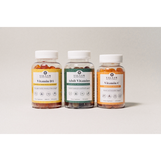 Salaam Nutritionals Adult Vitamins Bundle Pack (3 Bottles)